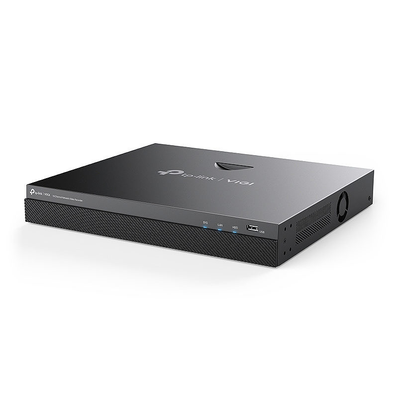 TP-Link VIGI NVR2016H Netværk videooptager (NVR) Sort - Billede 2